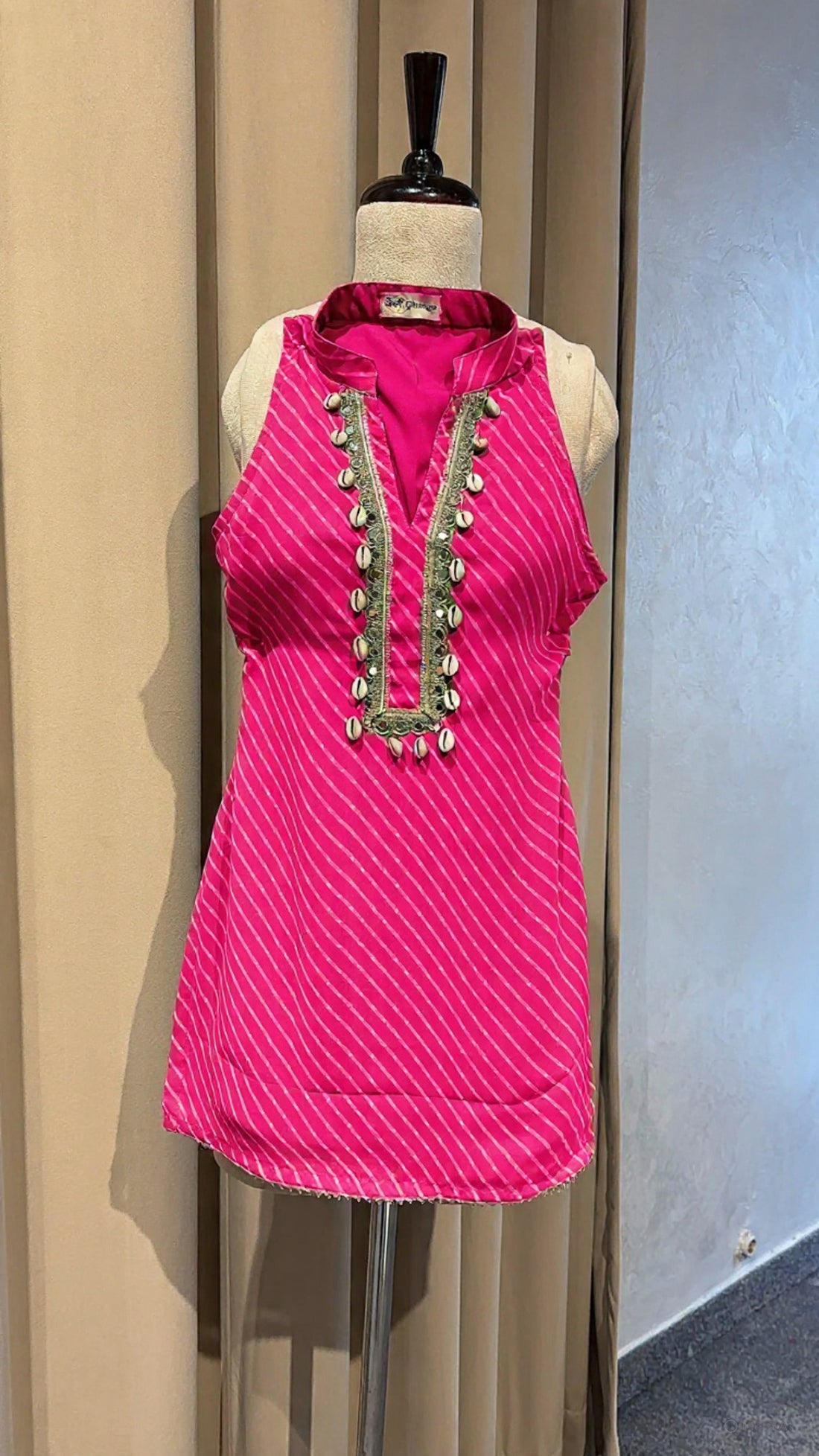 Gorgette Shell Kurti