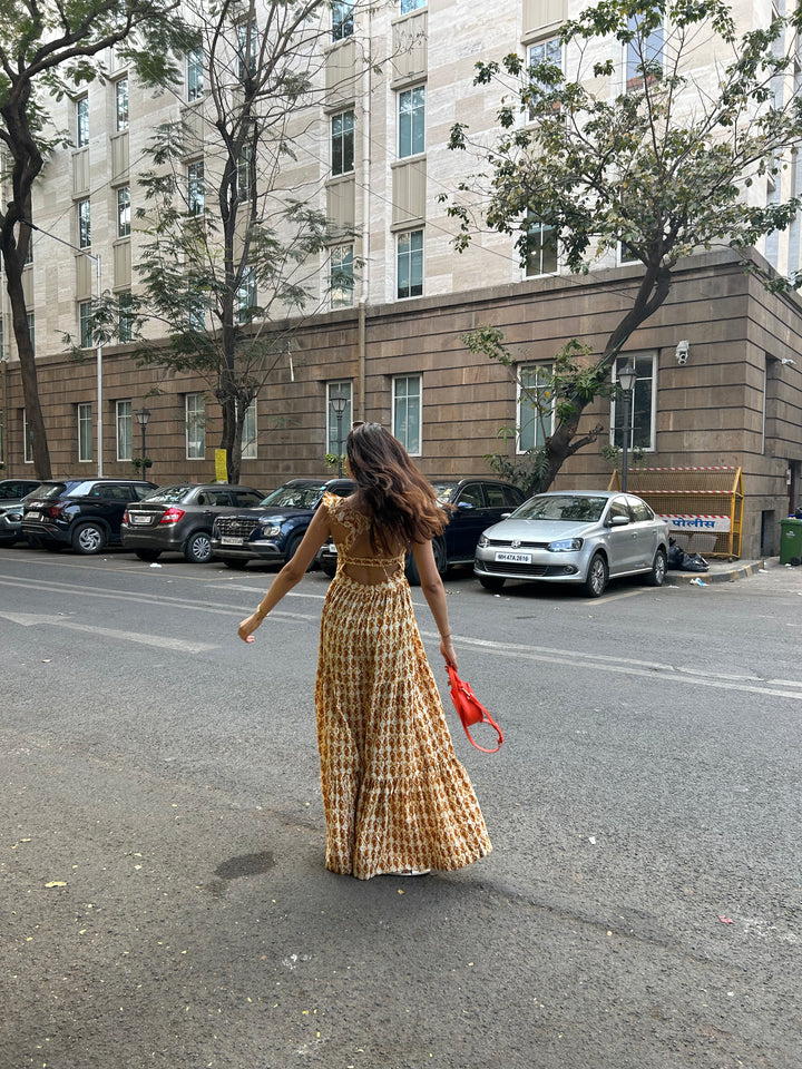 Sunkissed Hand Block Dress